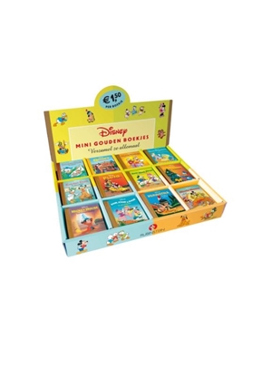 Afbeeldingen van Display mini disney gouden boekjes