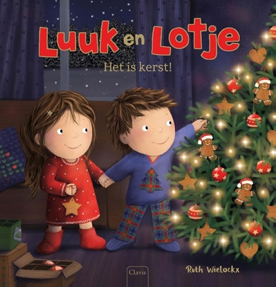 Afbeeldingen van Luuk en Lotje Het is kerst!