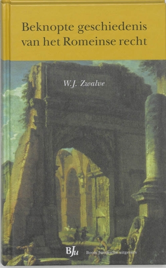 Afbeelding van Beknopte geschiedenis van het Romeinse recht