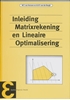 Afbeelding van Epsilon uitgaven Inleiding matrixrekening en lineaire optimalisering
