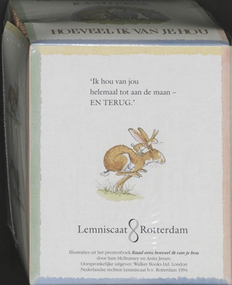 Afbeeldingen van Raad eens hoeveel ik van je hou Mini editie display 10 ex