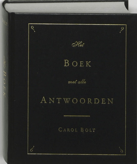 Afbeelding van Het boek met alle antwoorden - geb