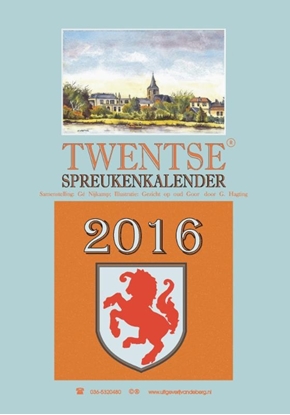 Afbeeldingen van Twentse spreukenkalender 2016
