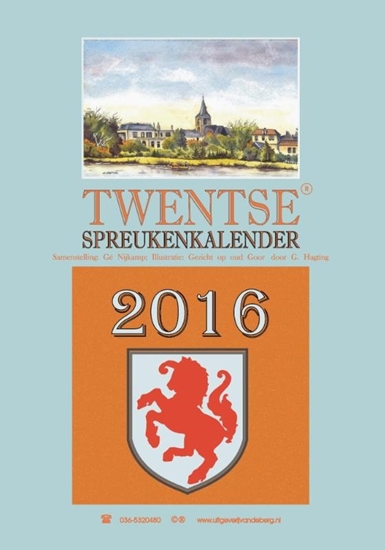 Afbeelding van Twentse spreukenkalender 2016