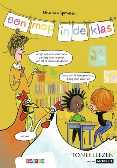 Afbeelding van Toneellezen een mop in de klas