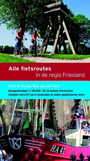 Afbeelding van Alle fietsroutes in de regio Friesland