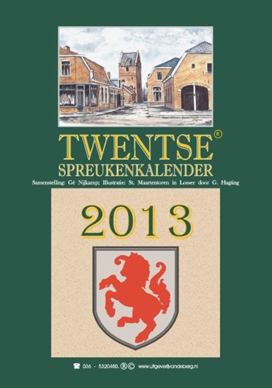 Afbeelding van Twentse spreukenkalender 2013