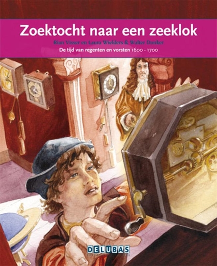 Afbeelding van Terugblikken leesboeken Zoektocht naar een zeeklok Christiaan Huygens