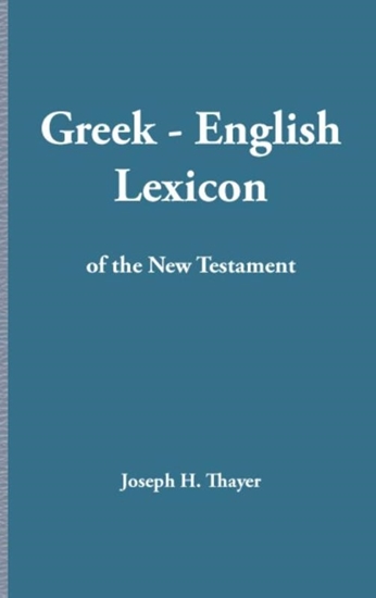 Afbeelding van Greek-English Lexicon of the New Testament