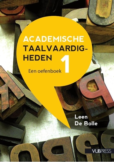 Afbeelding van Academische Taalvaardigheden I