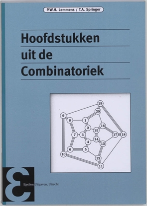 Afbeeldingen van Epsilon uitgaven Hoofdstukken uit de Combinatoriek