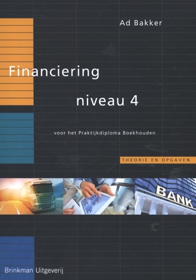 Afbeelding van Praktijkdiploma boekhouden (PDB) Financiering Niveau 4