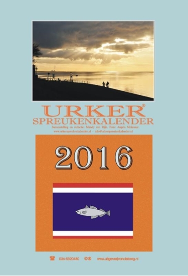 Afbeelding van Urker spreukenkalender 2016