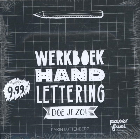 Afbeelding van Werkboek Handlettering doe je zo!