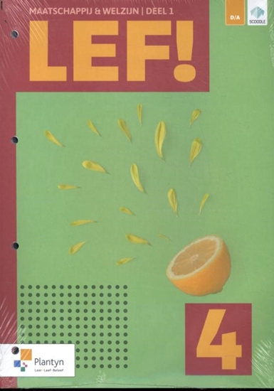 Afbeelding van LEF! 4 Maatschappij en welzijn leerwerkboek (incl. Scoodle) (deel 1/3) (ed. 1 - 2022 )