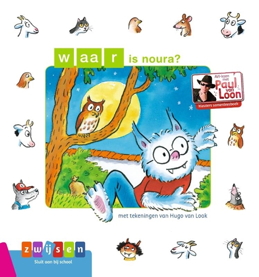 Afbeelding van AVI-lezen met Paul van Loon Waar is Noura?