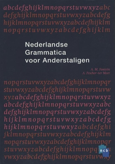 Afbeelding van Nederlandse grammatica voor anderstaligen
