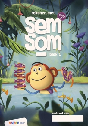 Afbeeldingen van Rekenen met Semsom Groep 3 blok 1 werkboek