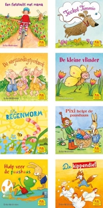Afbeeldingen van Pixi-boeken Lente & Pasen, 8 x 8 ex.
