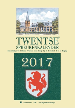 Afbeeldingen van Twentse spreukenkalender 2017