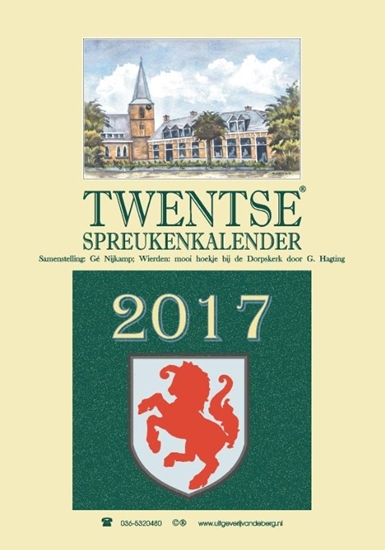 Afbeelding van Twentse spreukenkalender 2017