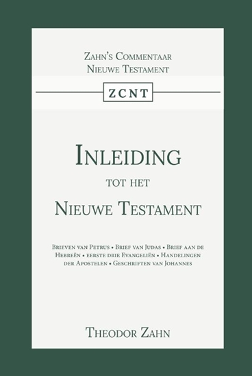 Afbeelding van Inleiding tot het Nieuwe Testament Inleiding tot het nieuwe testament