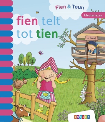 Afbeeldingen van Kleuterlezen Fien & Teun - fien telt tot tien