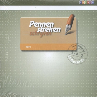 Afbeeldingen van pennenstreken Pennenstreken ed2 lijntjesschrift blokschrift 3-4-3 (5v)