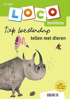 Afbeeldingen van Loco Bambino Fiep Westendorp tellen met dieren