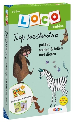 Afbeeldingen van Loco Bambino Fiep Westendorp pakket spelen & tellen met dieren