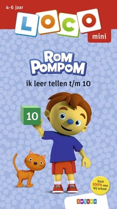 Afbeeldingen van Loco Mini Loco mini Rompompom ik leer tellen t/m 10