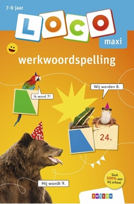 Afbeeldingen van Loco Maxi Werkwoordspelling 7-9 jaar