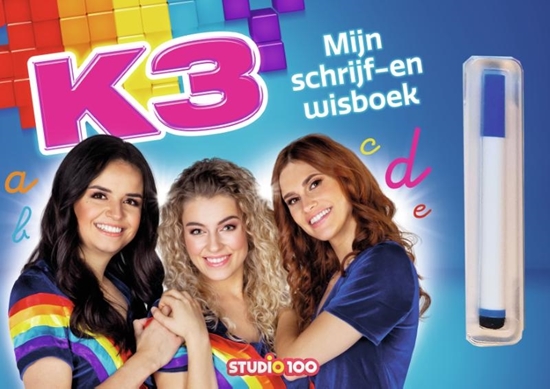 Afbeelding van K3 : Schrijf- en wisboek