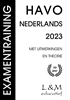 Afbeelding van Examentraining Havo Nederlands 2023
