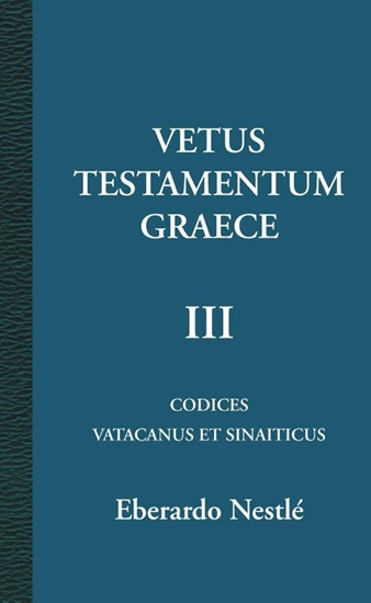 Afbeelding van Vetus Testamentum Graece 3