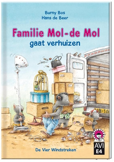Afbeelding van Hoera, ik kan lezen! Familie Mol-de Mol gaat verhuizen