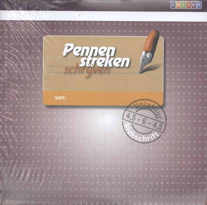 Afbeeldingen van pennenstreken Pennenstreken ed2 lijntjesschrift blokschrift 4,5-6-4,5 (5v)