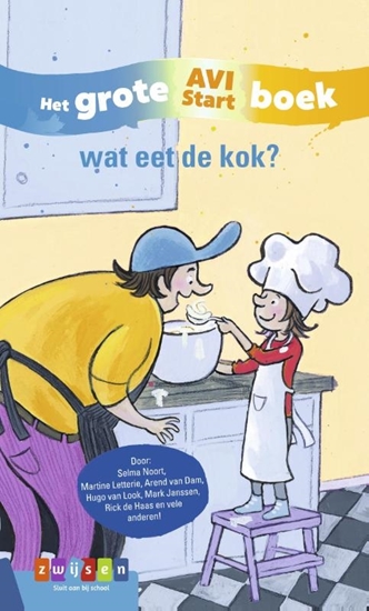 Afbeelding van Grote AVI-boeken wat eet de kok?