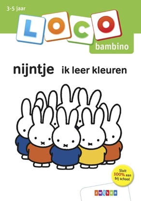 Afbeeldingen van Loco Bambino nijntje ik leer kleuren