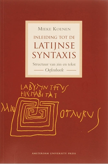 Afbeelding van Inleiding tot de Latijnse syntaxis Oefenboek