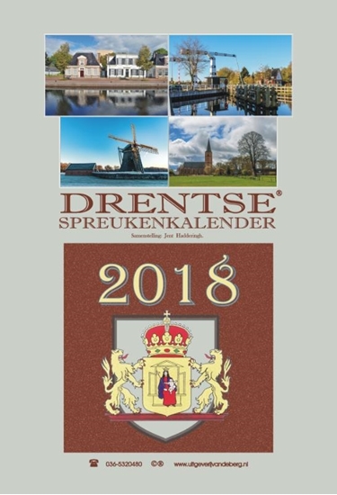 Afbeelding van Drentse spreukenkalender 2018