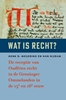 Afbeelding van Wat is recht?