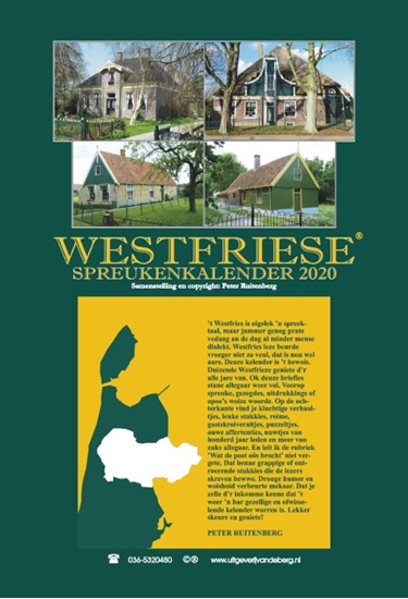Afbeelding van Westfriese spreukenkalender 2020