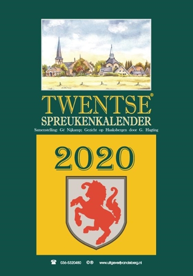 Afbeelding van Twentse spreukenkalender 2020