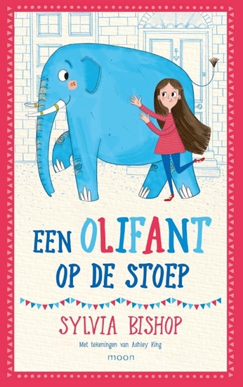 Afbeelding van Een olifant op de stoep
