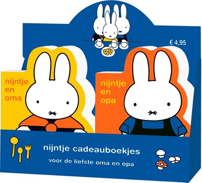 Afbeeldingen van display nijntje cadeauboekjes nijntje en oma nijntje en opa 2x8