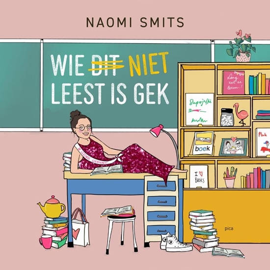 Afbeelding van Wie niet leest is gek