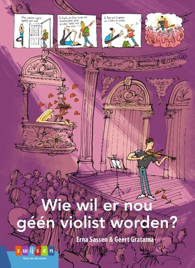 Afbeelding van Leesserie Estafette Wie wil er nou géén violist worden?