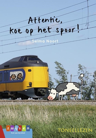 Afbeelding van Toneellezen Attentie, koe op het spoor!