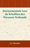 Afbeelding van Hermeneutiek voor de Schriften des Nieuwen Verbonds